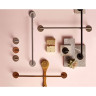 Держатель полотенец VITRA ORIGIN, цвет черный матовый A4488636